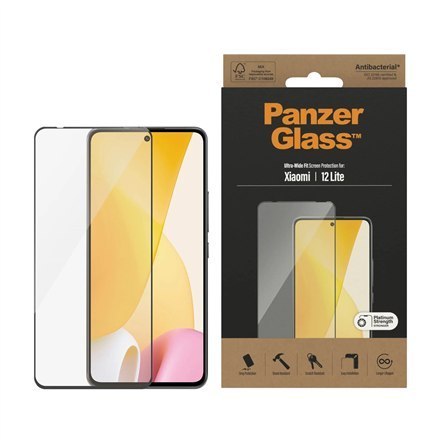 Osłona ekranu PanzerGlass, Xiaomi, 12 Lite, przyjazna dla etui Osłona ekranu PanzerGlass, Xiaomi, 12 Lite, przyjazna dla etui