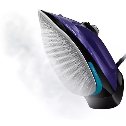Philips GC3925/30 Żelazko parowe, 2500 W, pojemność zbiornika na wodę 300 ml, ciągła para 45 g/min, fioletowy Philips GC3925/30 Żelazko parowe, 2500 W, pojemność zbiornika na wodę 300 ml, ciągła para 45 g/min, fioletowy