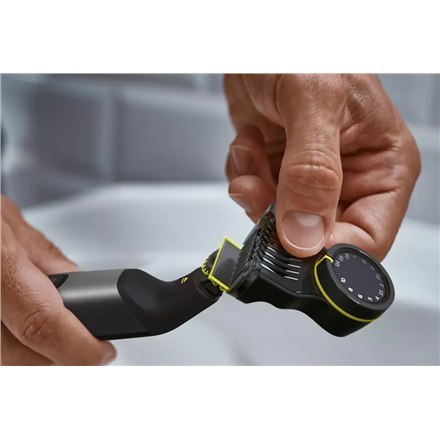 Philips OneBlade Pro 360 golarka do twarzy i ciała QP6651/61 Czas działania (maks.) 120 min, na mokro i na sucho, litowo-jonowy, Philips OneBlade Pro 360 golarka do twarzy i ciała QP6651/61 Czas działania (maks.) 120 min, na mokro i na sucho, litowo-jonowy,