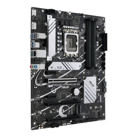 Rodzina procesorów Asus PRIME H770-PLUS D4 Intel, Gniazdo procesora LGA1700, DDR4 DIMM, Gniazda pamięci 4, Obsługiwane interfejs Rodzina procesorów Asus PRIME H770-PLUS D4 Intel, Gniazdo procesora LGA1700, DDR4 DIMM, Gniazda pamięci 4, Obsługiwane interfejs