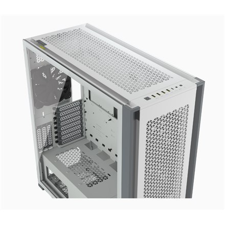 Corsair Tempered Glass PC Case 7000D AIRFLOW okno boczne, biały, Full-Tower, zasilacz w zestawie Nie Corsair Tempered Glass PC Case 7000D AIRFLOW okno boczne, biały, Full-Tower, zasilacz w zestawie Nie