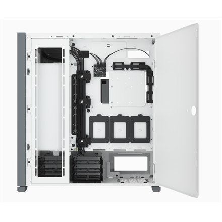 Corsair Tempered Glass PC Case 7000D AIRFLOW okno boczne, biały, Full-Tower, zasilacz w zestawie Nie Corsair Tempered Glass PC Case 7000D AIRFLOW okno boczne, biały, Full-Tower, zasilacz w zestawie Nie