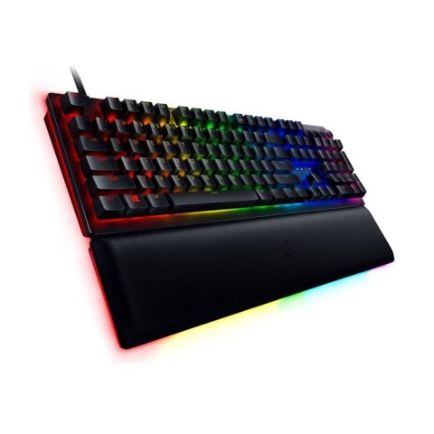 Razer Huntsman V2 Optical Gaming Keyboard Gaming keyboard, RGB LED light, NORD, Wired, Black, Linear Red Switch, Numeric keypad