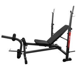 WNQ 518GA 5-Ways Weight Lifting Bench, Multi Function: training leg, chest, arm, abdomen together, Black