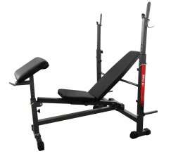 WNQ 518GA 5-Ways Weight Lifting Bench, Multi Function: training leg, chest, arm, abdomen together, Black
