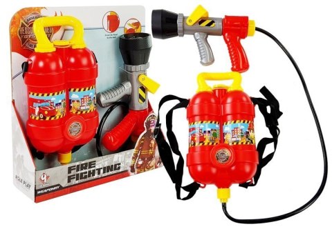 Zestaw Strażaka Pistolet na Wodę Magazynek Zestaw Strażaka Pistolet na Wodę Magazynek