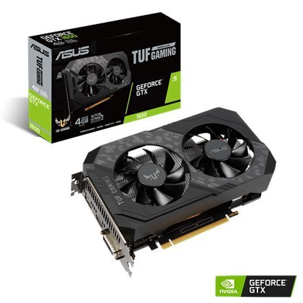 Asus TUF-GTX1650-4GD6-P-GAMING NVIDIA, 4 GB, GeForce GTX 1650, GDDR6, PCI-E 3.0 x 16, Processor frequency 1410 MHz, HDMI ports q Asus TUF-GTX1650-4GD6-P-GAMING NVIDIA, 4 GB, GeForce GTX 1650, GDDR6, PCI-E 3.0 x 16, Processor frequency 1410 MHz, HDMI ports q