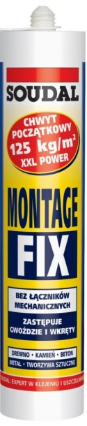 KLEJ MONTAŻOWY MONTAGE FIX 280ML