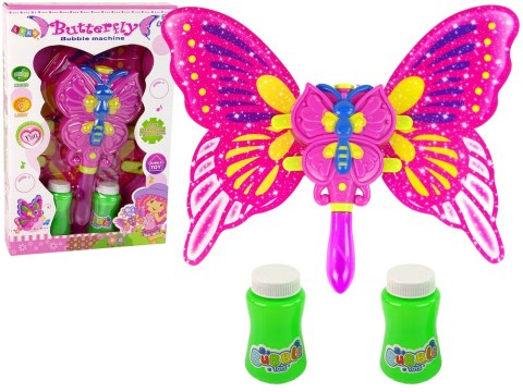 Maszyna Do Baniek Mydlanych Różowy Motyl Muzyka Maszyna Do Baniek Mydlanych Różowy Motyl Muzyka