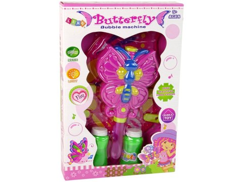 Maszyna Do Baniek Mydlanych Różowy Motyl Muzyka Maszyna Do Baniek Mydlanych Różowy Motyl Muzyka