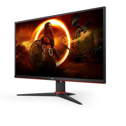 AOC Monitor Q27G2E/BK 27 ", VA, QHD, 2560 x 1440, 16:9, 1 ms, 250 cd/m², Black/Red, 155 Hz, ilość portów HDMI 2 szt. AOC Monitor Q27G2E/BK 27 ", VA, QHD, 2560 x 1440, 16:9, 1 ms, 250 cd/m², Black/Red, 155 Hz, ilość portów HDMI 2 szt.