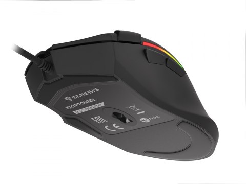 Genesis Gaming Mouse Krypton 700 G2 Wired, 8000 DPI, USB 2.0, Black Genesis Gaming Mouse Krypton 700 G2 Wired, 8000 DPI, USB 2.0, Black