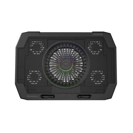 Genesis Laptop Cooling Pad OXID 850 Black, 270 x 400 x 35 mm Genesis Laptop Cooling Pad OXID 850 Black, 270 x 400 x 35 mm