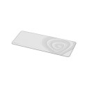 Genesis Mouse Pad Carbon 400 XXL Logo 300 x 800 x 3 mm, Gray/White