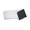 Genesis Mouse Pad Carbon 400 XXL Logo 300 x 800 x 3 mm, Gray/White