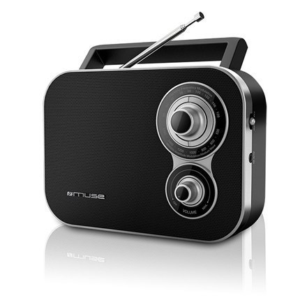 Muse M-051R Black, 2-band portable radio, Muse M-051R Black, 2-band portable radio,