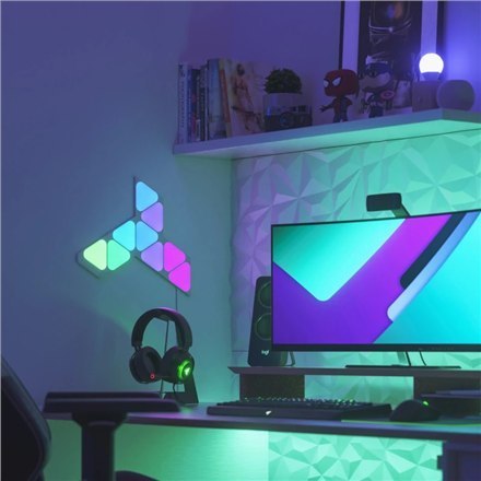 Nanoleaf Shapes Triangles Mini Zestaw startowy (9 paneli) Nanoleaf Shapes Triangles Mini Zestaw startowy (9 paneli)