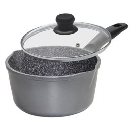 Stoneline 12584 Rondel, 18 cm, Odpowiedni do wszystkich kuchenek łącznie z indukcyjną, Antracyt, Powłoka nieprzywierająca, Pokry