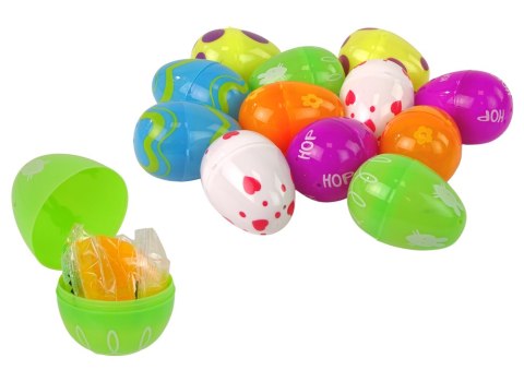 Zestaw Zabawek Wielkanocnych Pisanki Squishy Królik 12 Sztuk Zestaw Zabawek Wielkanocnych Pisanki Squishy Królik 12 Sztuk