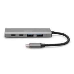 Digitus USB-C 4-portowy HUB 2x USB-A + 2x USB-C Gen2 DA-70245
