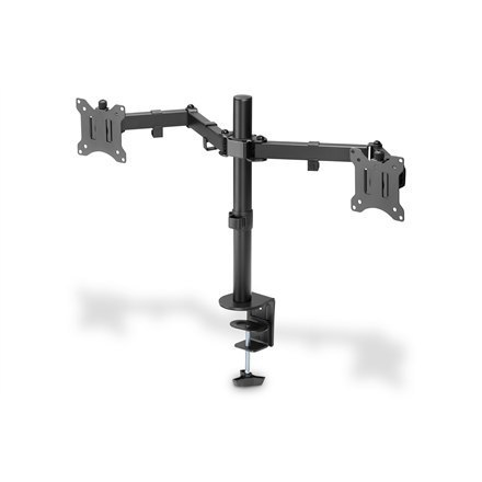 Digitus Uchwyt zaciskowy do dwóch monitorów DA-90400 15-32", Maksymalna waga (pojemność) 8 kg, Czarny Digitus Uchwyt zaciskowy do dwóch monitorów DA-90400 15-32", Maksymalna waga (pojemność) 8 kg, Czarny