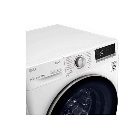LG Pralka F4WV512S1E Klasa efektywności energetycznej B, Ładowanie od przodu, Pojemność prania 12 kg, 1400 obr./min, Głębokość 6 LG Pralka F4WV512S1E Klasa efektywności energetycznej B, Ładowanie od przodu, Pojemność prania 12 kg, 1400 obr./min, Głębokość 6