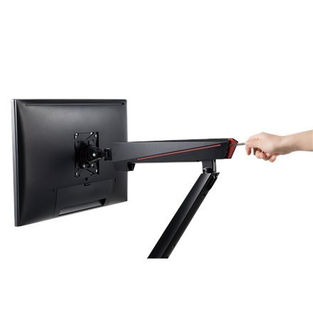 Logilink Gaming Monitor Mount BP0091 17-32 ", Maximum weight (capacity) 8 kg, Black/Red Logilink Gaming Monitor Mount BP0091 17-32 ", Maximum weight (capacity) 8 kg, Black/Red