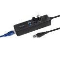 Logilink USB 3.0 3-portowy Hub z Gigabit Ethernet UA0173A