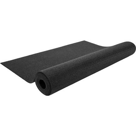 Pure2Improve Yoga Mat 1720 mm, 610 mm, 4 mm, Polyester, PV, Black Pure2Improve Yoga Mat 1720 mm, 610 mm, 4 mm, Polyester, PV, Black