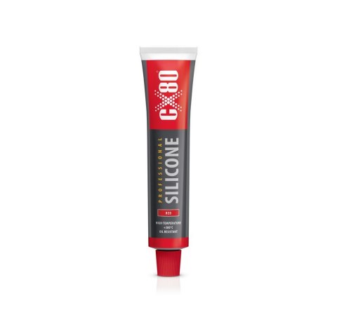 SILIKON MASA USZCZELNIAJĄCA CZERWONA 80ML TUBA SILIKON MASA USZCZELNIAJĄCA CZERWONA 80ML TUBA