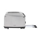 Adler Toaster AD 3222 Power 700 W, Number of slots 2, Housing material Stainless steel, Silver