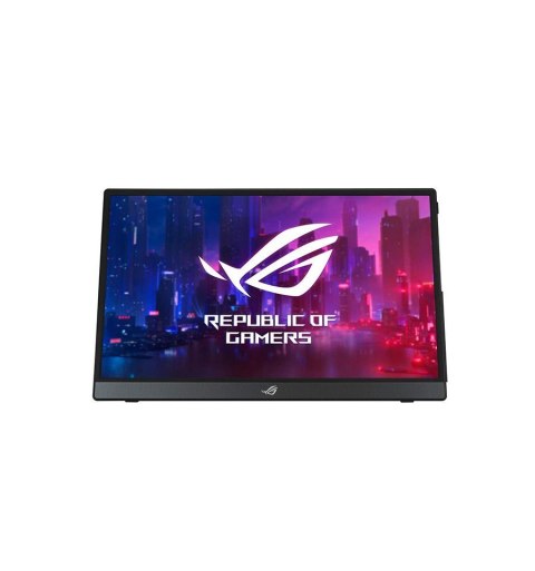 Asus Portable Gaming Monitor ROG Strix XG16AHP 15.6 ", IPS, FHD, 1920 x 1080 pixels, 16:9, 3 ms, 300 cd/m?, Black, DisplayPorts Asus Portable Gaming Monitor ROG Strix XG16AHP 15.6 ", IPS, FHD, 1920 x 1080 pixels, 16:9, 3 ms, 300 cd/m?, Black, DisplayPorts
