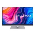 Asus ProArt Display PA279CV 27 ", IPS, 4K UHD, 16:9, 5 ms, 350 cd/m², Black/Silver, porty HDMI ilość 2, 3840 x 2160, 60 Hz