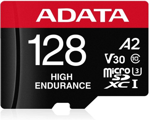 ADATA AUSDX128GUI3V30SHA2-RA1 Karta pamięci 128 GB, MicroSDXC, pamięć flash klasy 10, adapter, 80 MB/s, 100 MB/s ADATA AUSDX128GUI3V30SHA2-RA1 Karta pamięci 128 GB, MicroSDXC, pamięć flash klasy 10, adapter, 80 MB/s, 100 MB/s