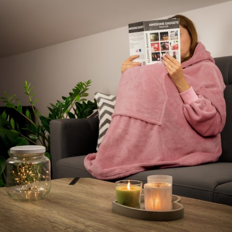 Bluzair Bluza Koc Hoodie Oversize Polska Miętowy Bluzair Bluza Koc Hoodie Oversize Polska Miętowy