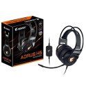 Gigabyte Gaming Headset AORUS H5 3,5 mm, czarny, wbudowany mikrofon