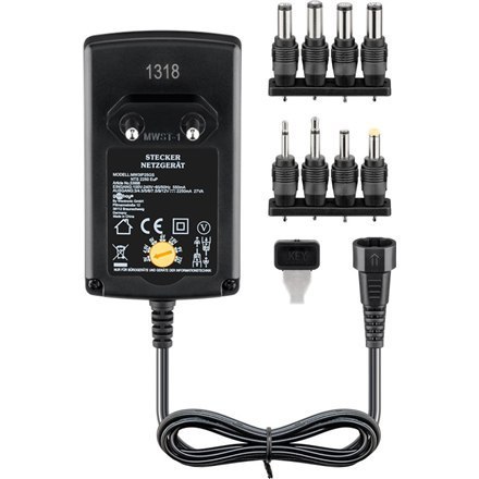 Goobay 3 V - 12 V Universal Power Supply 53998 Goobay 3 V - 12 V Universal Power Supply 53998