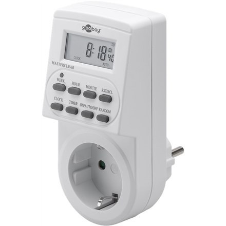 Goobay Digital timer set of 2 	55543 White