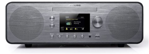 Muse Radio M-885 DBT USB port, FM radio, Grey, CD player, Bluetooth, 80 W Muse Radio M-885 DBT USB port, FM radio, Grey, CD player, Bluetooth, 80 W