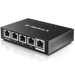 Ubiquiti EsgeRouter ER-X 10/100/1000 Mbit/s, porty Ethernet LAN (RJ-45) 5, RAM 256 MB, NAND 256 MB, 880 MHz, Dual Core MIPS1004K