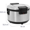 Ryżowar garnek urządzenie do gotowania ryżu elektryczne 19 l 110 W