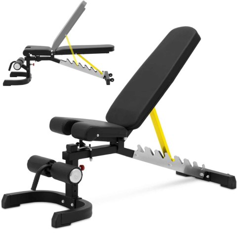Ławka ławeczka treningowa skośna regulowana do ćwiczeń do 150 kg Ławka ławeczka treningowa skośna regulowana do ćwiczeń do 150 kg