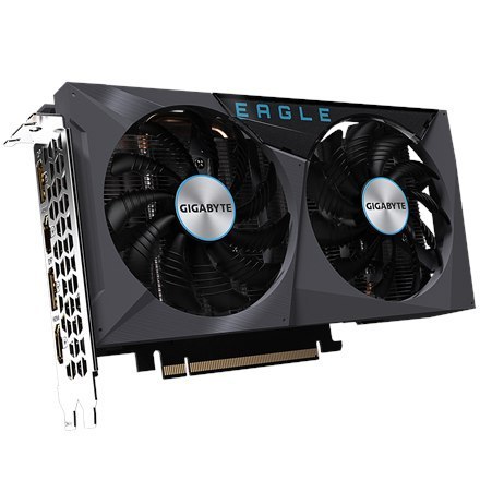 Gigabyte GV-N3050EAGLE OC-8GD 1.0 NVIDIA, 8 GB, GeForce RTX 3050, GDDR6, PCI Express 4.0, HDMI ports quantity 2, Memory clock sp Gigabyte GV-N3050EAGLE OC-8GD 1.0 NVIDIA, 8 GB, GeForce RTX 3050, GDDR6, PCI Express 4.0, HDMI ports quantity 2, Memory clock sp