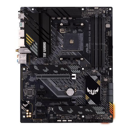Asus TUF GAMING B550-PLUS WIFI II Processor family AMD, Processor socket AM4, DDR4 DIMM, Memory slots 4, Supported hard disk dri Asus TUF GAMING B550-PLUS WIFI II Processor family AMD, Processor socket AM4, DDR4 DIMM, Memory slots 4, Supported hard disk dri