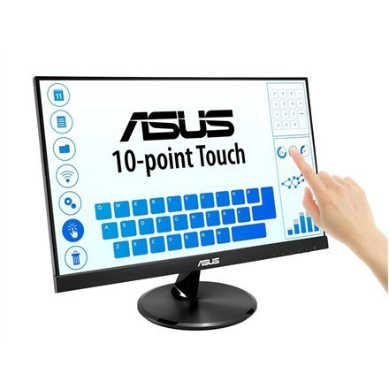 Asus Touch LCD VT229H 21,5", ekran dotykowy, IPS, FHD, 1920 x 1080 pikseli, 5 ms, 250 cd/m², czarny, 10-punktowy dotyk, szeroki Asus Touch LCD VT229H 21,5", ekran dotykowy, IPS, FHD, 1920 x 1080 pikseli, 5 ms, 250 cd/m², czarny, 10-punktowy dotyk, szeroki