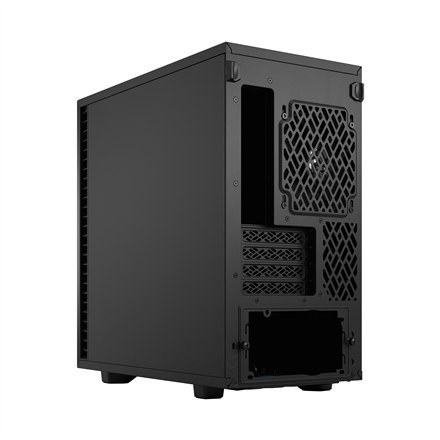 Fractal Design Define 7 Mini Black Solid, mATX, Mini-DTX, Mini ITX, zasilacz w zestawie Nie