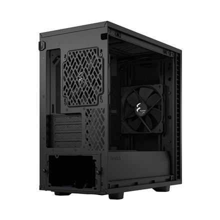 Fractal Design Define 7 Mini Black Solid, mATX, Mini-DTX, Mini ITX, zasilacz w zestawie Nie