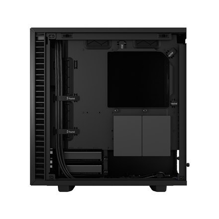 Fractal Design Define 7 Mini Black Solid, mATX, Mini-DTX, Mini ITX, zasilacz w zestawie Nie