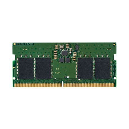 Kingston KCP556SS6-8 8 GB, SODIMM, 5600 MHz, notebook, numer rejestracyjny, nr ECC, 1x8 GB Kingston KCP556SS6-8 8 GB, SODIMM, 5600 MHz, notebook, numer rejestracyjny, nr ECC, 1x8 GB