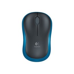 Logitech niebieski, mysz bezprzewodowa,